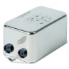 Schaffner 1-Phase Chassis Mount EMI Filter 10 A 250V AC/DC 0-400 Hz Fast-On Termination FN2090