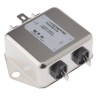 Schaffner Chassis Mount EMI Filter 3A 250V AC/DC 400Hz Fast-On Termination FN2030