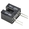 Vishay Through Hole Slotted Optical Switch Phototransistor Output Leaded Package TCST1103
