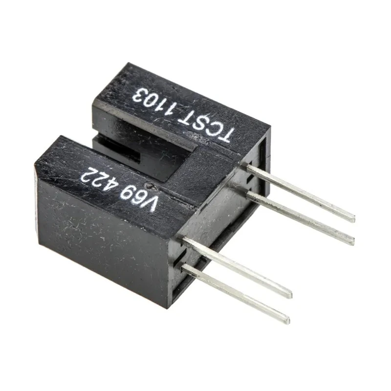 Vishay Through Hole Slotted Optical Switch Phototransistor Output Leaded Package TCST1103