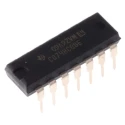 Texas Instruments 4 2-Input AND Logic Gate, 14-Pin PDIP CD74HC08E