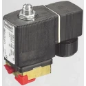 Burkert Brass Bodied 3 Port Normally Closed Solenoid Valve 230V AC, 1/8 in G 125374