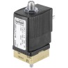 Burkert Solenoid Valve 3 Port Normally Closed Brass Body 230V ac 2mm Orifice Diameter Series 6014 125370