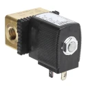 RS PRO Solenoid Valve 2 Port NC 24V DC 6.35 mm Brass Body 6013 Series 125301