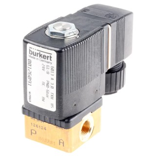 RS PRO Solenoid Valve Brass Body 2 Port NC 24V DC 3.18 mm Orifice 126091