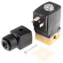RS PRO Solenoid Valve Brass Body 2 Port NC 24V DC 3.18 mm Orifice 126091