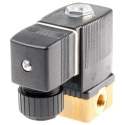 RS PRO Solenoid Valve Brass Body 2 Port NC 24V DC 3.18 mm Orifice 126091