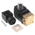 Burkert 2 Port NC Brass Body Solenoid Valve 230V AC 3.18 mm Orifice 6013 Series 126094