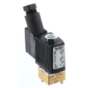 Burkert 2 Port Normally Closed Brass Body Solenoid Valve 230V AC 6011 Series 134122