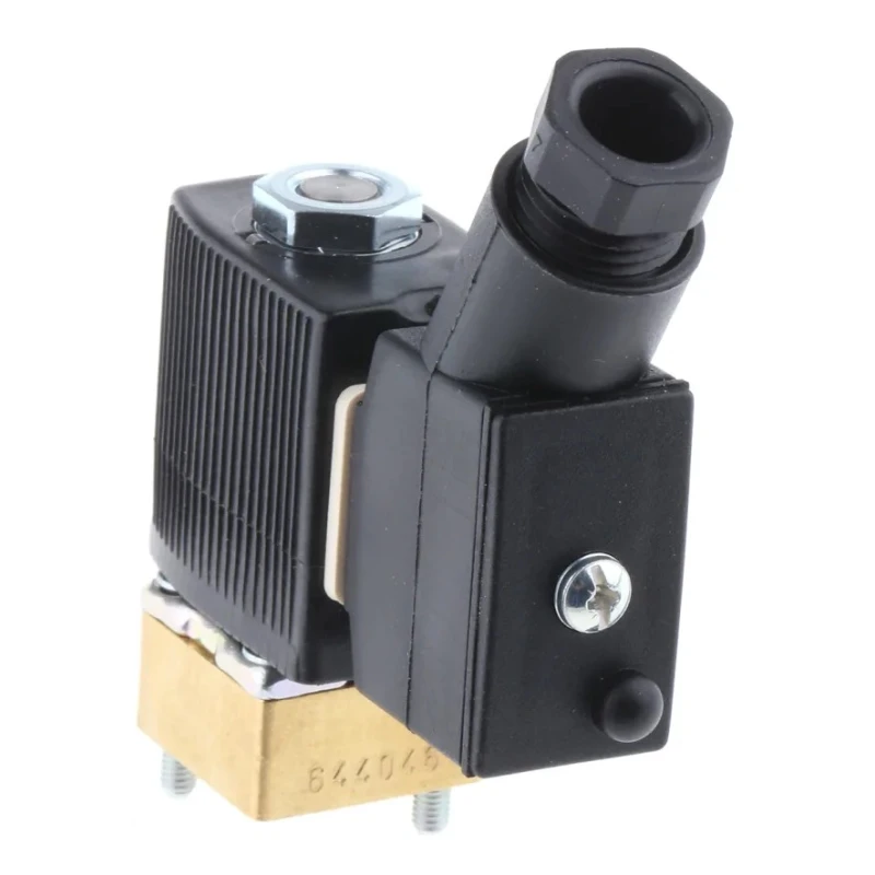Burkert 2 Port Normally Closed Brass Body Solenoid Valve 230V AC 6011 Series 134122