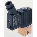 Burkert 2 Port NC Brass Body Solenoid Valve 24V AC, 3.18 mm Inlet/Outlet, 1.6 mm Orifice Diameter Model 134092