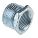 RS PRO Conduit Enamelled Steel Conduit Fitting, 20 to 25 mm Nominal Size, M25 Thread, Grey Finish 608-216