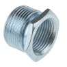 RS PRO Conduit Enamelled Steel Conduit Fitting, 20 to 25 mm Nominal Size, M25 Thread, Grey Finish 608-216