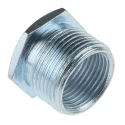 RS PRO Conduit Enamelled Steel Conduit Fitting, 20 to 25 mm Nominal Size, M25 Thread, Grey Finish 608-216