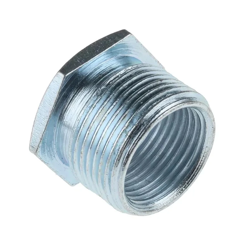 RS PRO Conduit Enamelled Steel Conduit Fitting, 20 to 25 mm Nominal Size, M25 Thread, Grey Finish 608-216