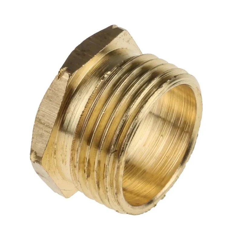 RS PRO Male Bush Galvanised Conduit Fitting Brass 20 mm Nominal Size M20 Thread 608-222