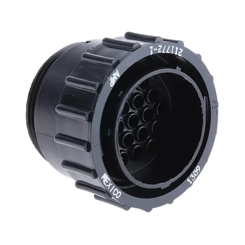 TE Connectivity Circular Connector, 19 Contacts, Cable Mount, Standard Size, Plug Male, CPC Series 211772-1