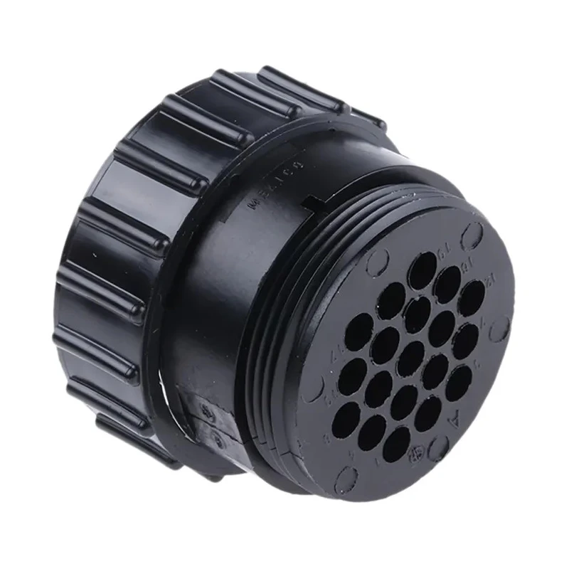 TE Connectivity Circular Connector, 19 Contacts, Cable Mount, Standard Size, Plug Male, CPC Series 211772-1