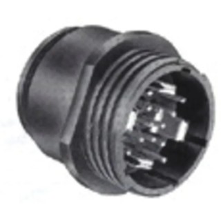 TE Connectivity Circular Connector, 16 Contacts, Cable Mount, Socket Female, Standard Size, Threaded Mating, CPC 207486-2
