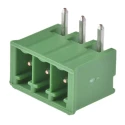TE Connectivity Buchanan Series Pluggable Terminal Block 3-Contact 3.5 mm Pitch 1 Row 300V 11A 284512-3