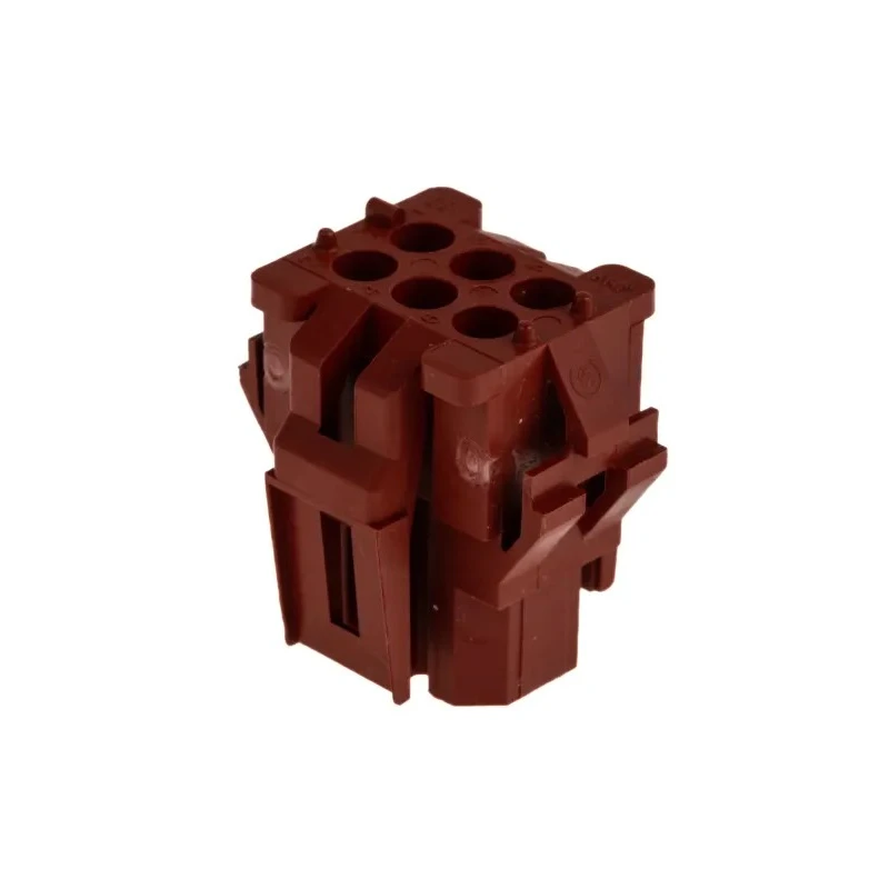 TE Connectivity AMP MR Male Connector Housing 6 Contacts 3 Row Straight 4.19 mm Pitch 1-640520-0