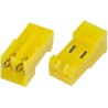 TE Connectivity 2-Way IDC Connector Female for Cable, 1 Row, 7A, 600V AC, 3.96mm Pitch, Nylon Housing 3-643818-2