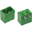 TE Connectivity Buchanan Series Pluggable Terminal Block, 2-Contact, 5.08 mm Pitch, 1 Row 796638-2