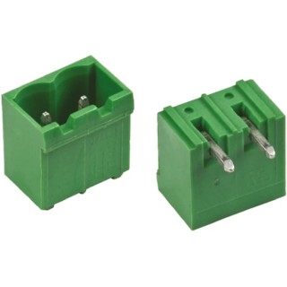 TE Connectivity Buchanan Series Pluggable Terminal Block, 2-Contact, 5.08 mm Pitch, 1 Row 796638-2