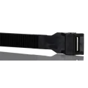 HellermannTyton Cable Tie Non-Releasable Black Polyamide 66 175 mm x 9 mm 310N Tensile Strength 112-00203 LPH175-PA66-BK