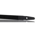 HellermannTyton Cable Tie Non-Releasable Black Polyamide 66 175 mm x 9 mm 310N Tensile Strength 112-00203 LPH175-PA66-BK