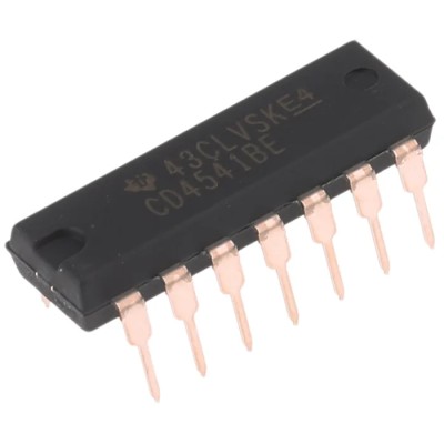 Texas Instruments Programmable Timer Circuit 3-18V, 1 Internal Timer, 14-Pin PDIP CD4541BE