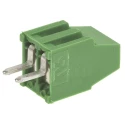 TE Connectivity Buchanan Series 2-Contact 2.54 mm Pitch 1 Row PCB Terminal Block 282834-2
