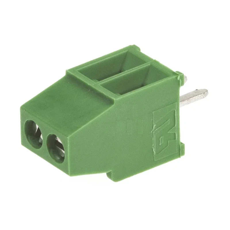 TE Connectivity Buchanan Series 2-Contact 2.54 mm Pitch 1 Row PCB Terminal Block 282834-2