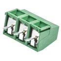 TE Connectivity Buchanan Series PCB Terminal Block 3-Contact 5.08 mm Pitch 1 Row 300V 13.5A Polyamide Housing 282837-3