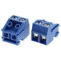 TE Connectivity Buchanan Series PCB Terminal Block 2-Contact 5 mm Pitch 1 Row 1776263-2
