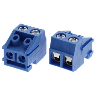 TE Connectivity Buchanan Series PCB Terminal Block 2-Contact 5 mm Pitch 1 Row 1776263-2