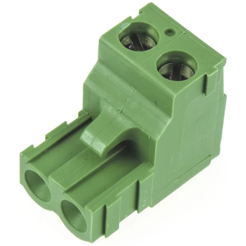 TE Connectivity Buchanan Series Pluggable Terminal Block 3-Contact 5.08 mm Pitch 1 Row Polyamide Housing 15A 300V AC 282807-3