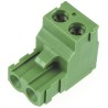 TE Connectivity Buchanan Series Pluggable Terminal Block 3-Contact 5.08 mm Pitch 1 Row Polyamide Housing 15A 300V AC 282807-3