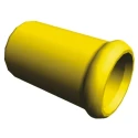 TE Connectivity PIDG Spare Wire Cap Splice Connector Yellow, Insulated, Tin 10 AWG 328309
