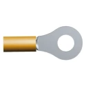 TE Connectivity DG STRATO-THERM Insulated Ring Terminal M5 Stud Size 16 AWG 14 AWG Wire Size Orange 322338