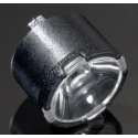 Ledil Lisa2 Series 1-Way LED Lens 16 ° Spot Beam, Round Black Polymethyl Methacrylate Lens FP11047_LISA2-RS-PIN