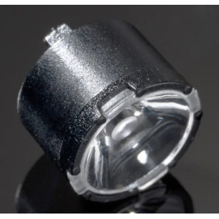 Ledil Lisa2 Series 1-Way LED Lens 16 ° Spot Beam, Round Black Polymethyl Methacrylate Lens FP11047_LISA2-RS-PIN
