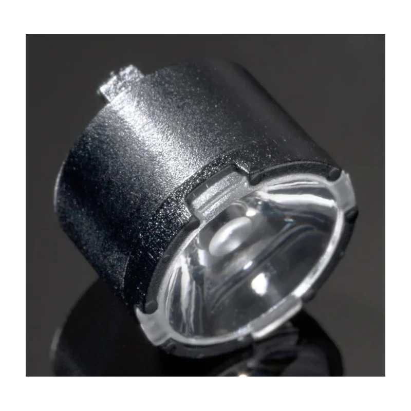 Ledil Lisa2 Series 1-Way LED Lens 16 ° Spot Beam, Round Black Polymethyl Methacrylate Lens FP11047_LISA2-RS-PIN