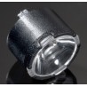 Ledil Lisa2 Series 1-Way LED Lens 16 ° Spot Beam, Round Black Polymethyl Methacrylate Lens FP11047_LISA2-RS-PIN