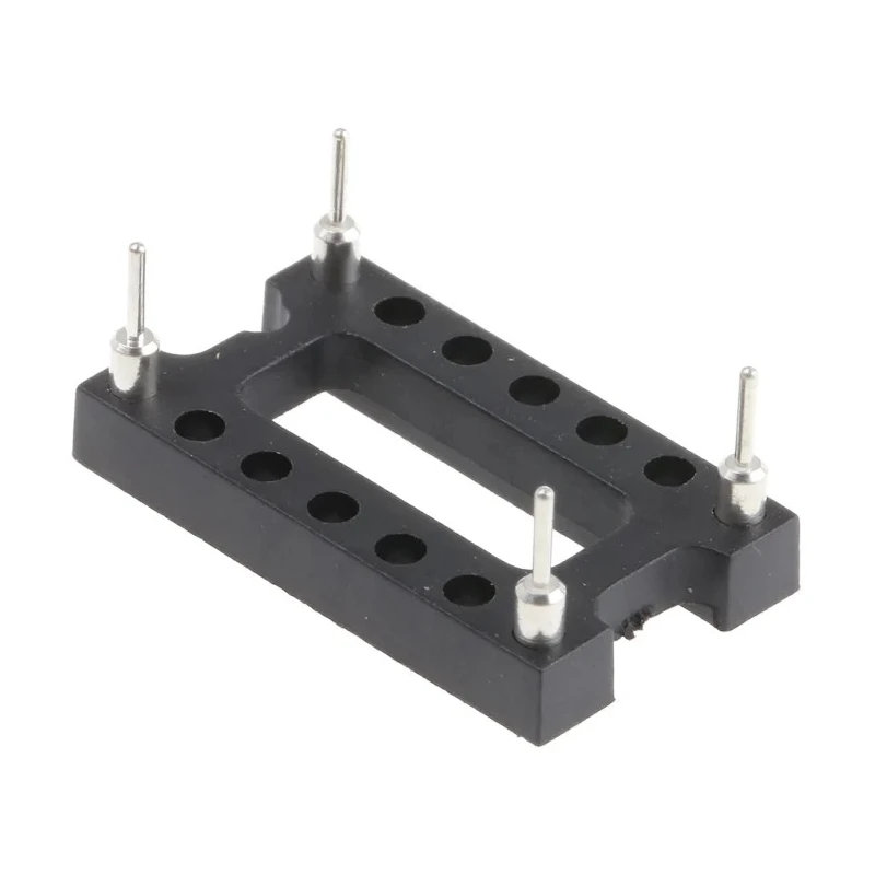 Aries Electronics 15.24 mm Pitch 14 Way DIL Through Hole Oscillator IC Socket 1107741