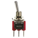 TE Connectivity Toggle Switch PCB Mount On-On SPDT Through Hole Terminal 28 V dc 115 V ac 4-1825136-5