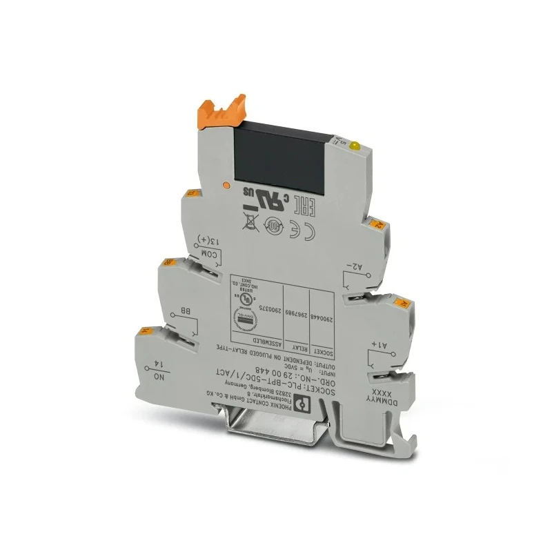 Phoenix Contact Solid State Interface Relay 6V AC/DC Control Voltage DIN Rail Mount 2900375