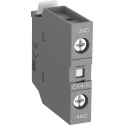 ABB Auxiliary Contact 1 Contact 1 NO Front Mount 6 A 600 V dc 690 V ac CA4-10-T