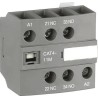 ABB Auxiliary Contact 2 Contact 1 NO/1 NC Front Mount 6 A 600 V DC 690 V AC 1SBN010151R1111 CAT4-11M
