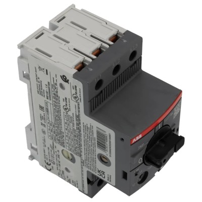 ABB Motor Protection Circuit Breaker MS132 1A, 1.6 A, 690V AC, 3-Poles, IP20/IP10, -25°C to 70°C MS132